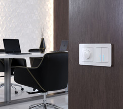 W0022701/ Рамка на 2 поста Acrylic (белый)