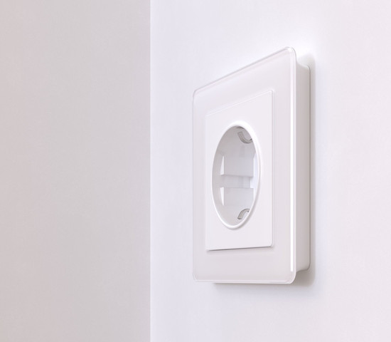 W0012701/ Рамка на 1 пост Acrylic (белый)