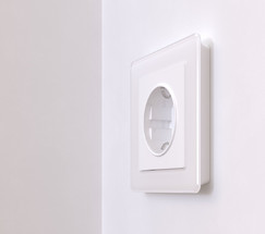 W0012701/ Рамка на 1 пост Acrylic (белый)