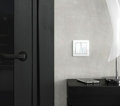 W0012701/ Рамка на 1 пост Acrylic (белый)