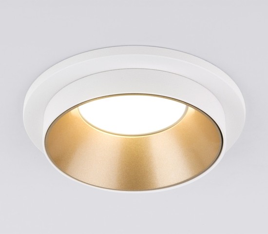 Точечный светильник 113 MR16 золото/белый