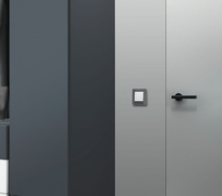 W1112061/ Выключатель одноклавишный проходной (белый матовый)