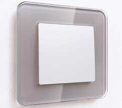 W1112061/ Выключатель одноклавишный проходной (белый матовый)