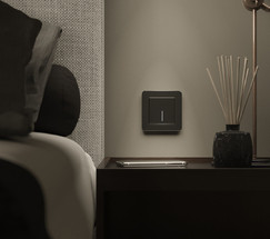 W0012608/ Рамка на 1 пост Platinum (черный алюминий)