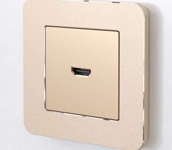 W0012611/ Рамка на 1 пост Platinum (шампань)