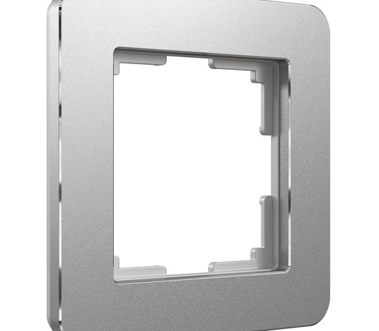 W0012606/ Рамка на 1 пост Platinum (алюминий)