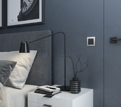 W0012606/ Рамка на 1 пост Platinum (алюминий)