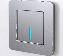 W0012606/ Рамка на 1 пост Platinum (алюминий)