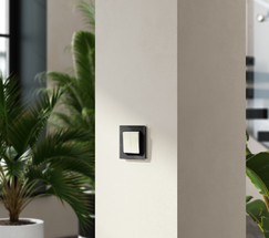 W1123003/ Перекрестный выключатель двухклавишный (слоновая кость)