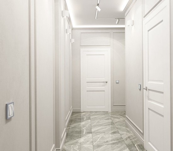 W1123001/ Перекрестный выключатель двухклавишный (белый)