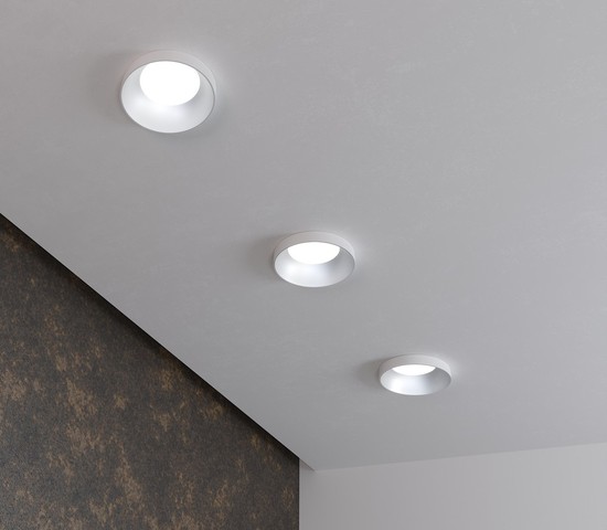 Точечный светильник 112 MR16 серебро/белый