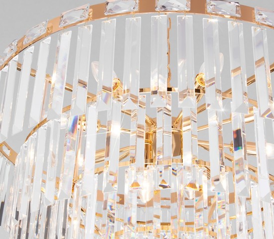 10130/10 золото/прозрачный хрусталь Strotskis