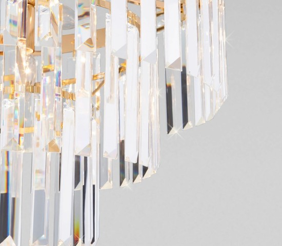 10130/8 золото/прозрачный хрусталь Strotskis