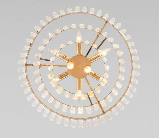 10130/8 золото/прозрачный хрусталь Strotskis