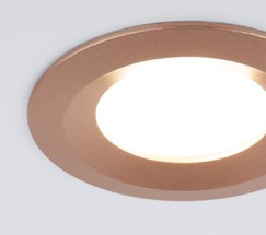 Точечный светильник 110 MR16 золотой