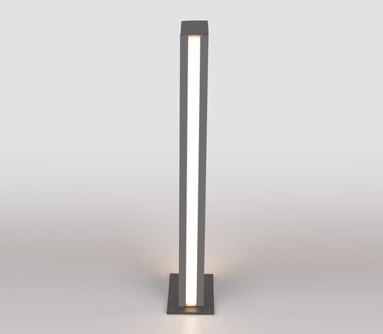 Универсальный уличный светильник 1538 TECHNO LED серый