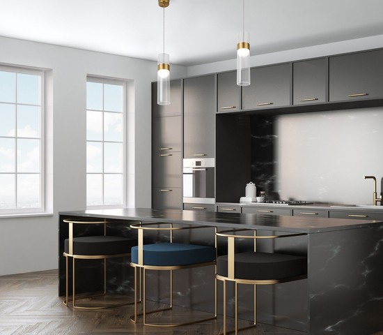 50244/1 LED латунь/прозрачный