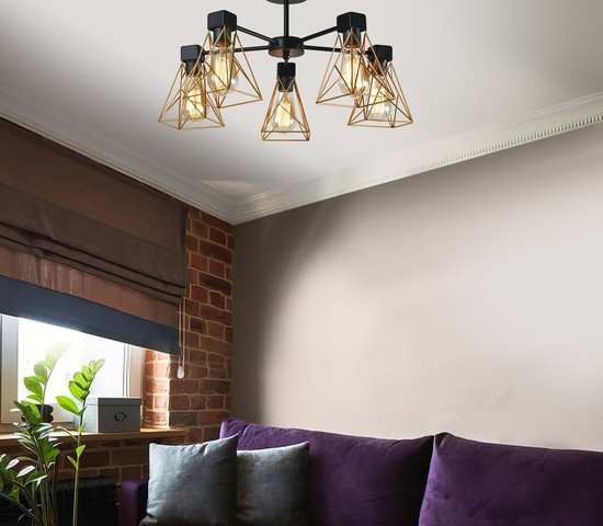 70107/5 черный/латунь