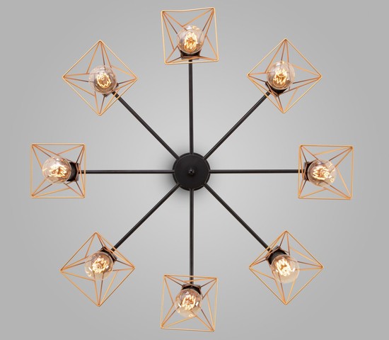 70107/8 черный/латунь