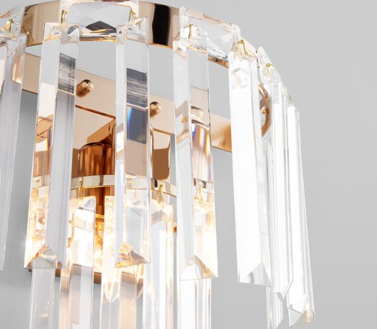 10130/1 золото/прозрачный хрусталь Strotskis