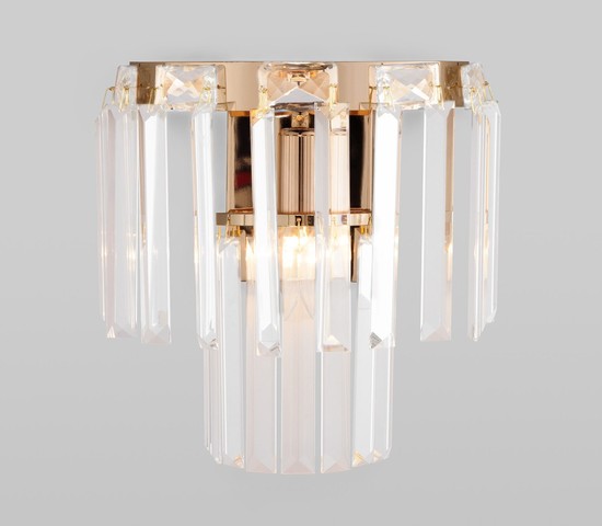 10130/1 золото/прозрачный хрусталь Strotskis