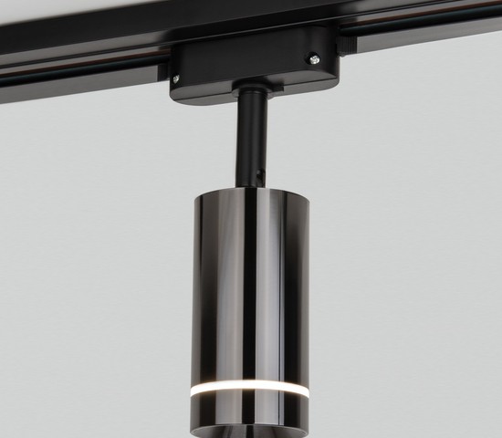 Трековый светильник Glory Черный жемчуг 7W 4200K (LTB39) однофазный