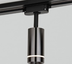 Трековый светильник Glory Черный жемчуг 7W 4200K (LTB39) однофазный