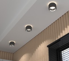 Точечный светильник 1069 GX53 GR Графит