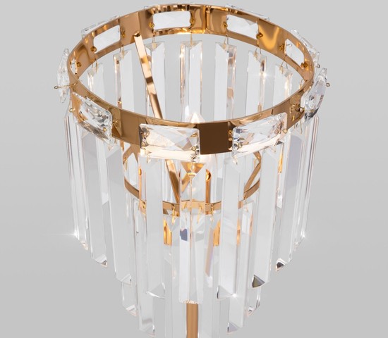 01136/1 золото/прозрачный хрусталь Strotskis