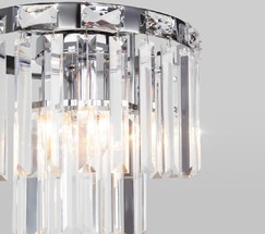 01137/3 хром/прозрачный хрусталь Strotskis