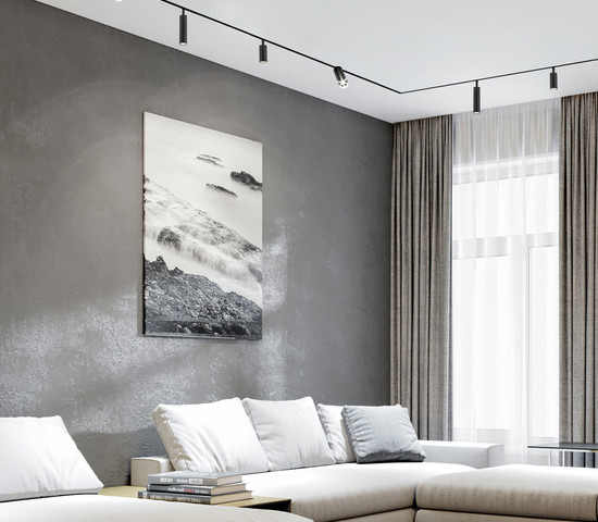 Slim Magnetic R08 Трековый светильник 8W 4200K Porte (черный) 85508/01