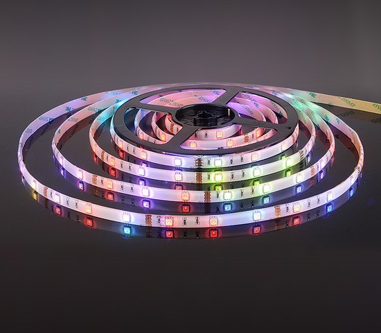 Лента светодиодная 60Led 14,4W IP65 мульти (5050 24V 60Led 14,4W IP65 RGB)