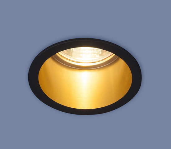 7004 MR16 BK/GD черный/золото