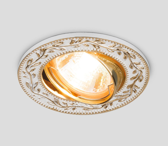 713 MR16 WH/GD белый/золото