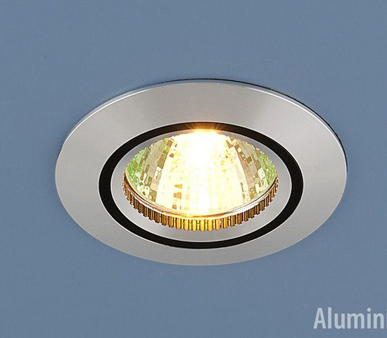 5106 MR16 SL/BK серебро/черный