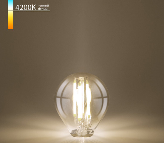 Mini Classic F 8W 4200K E14 (G45 прозрачный) (BLE1446)