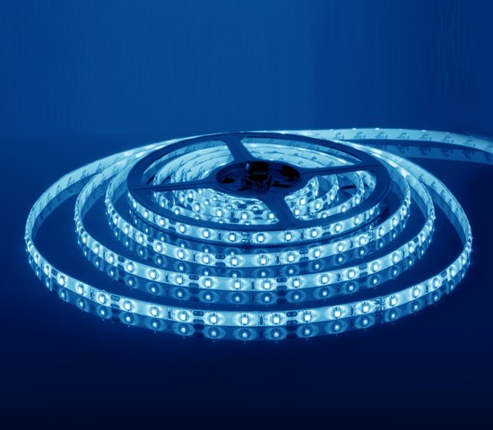 Лента светодиодная 60Led 14,4W IP65 синий (5050 24V 60Led 14,4W IP65)