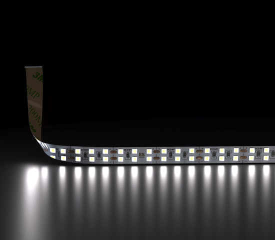 Лента светодиодная 240LED 18W IP20 двухрядная 6500К холодный белый (2835 24V 240Led 18W IP20)