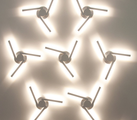 1665 TECHNO LED LEVER белый