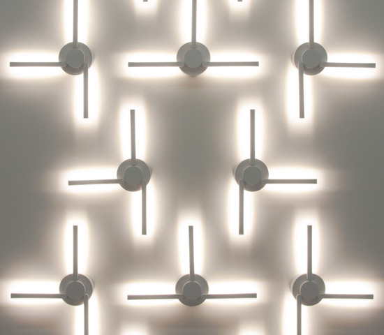 1665 TECHNO LED LEVER белый