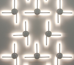 1665 TECHNO LED LEVER белый