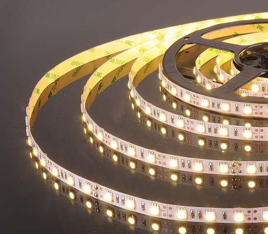 Лента светодиодная 60Led 14,4W IP65 4200K дневной белый (5050 24V 60Led 14,4W IP65)