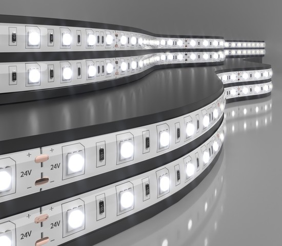 Лента светодиодная 60Led 14,4W IP65 4200K дневной белый (5050 24V 60Led 14,4W IP65)