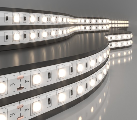 Лента светодиодная 60Led 14,4W IP65 3300K тёплый белый (5050 24V 60Led 14,4W IP65)