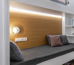 Лента светодиодная 60Led 14,4W IP65 3300K тёплый белый (5050 24V 60Led 14,4W IP65)