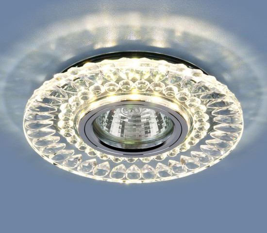 2197 MR16 CL/SL прозрачный/серебро