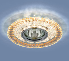 2198 MR16 CL/GD прозрачный/золото