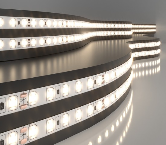 Лента светодиодная 120Led 9,6W IP20 3300K тёплый белый (2835 24V 120Led 9,6W IP20)