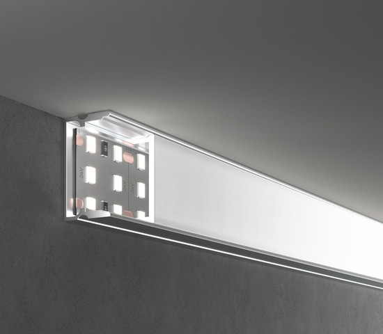 LL-2-ALP018 Накладной алюминиевый профиль для LED ленты (под ленту до 18,5mm)