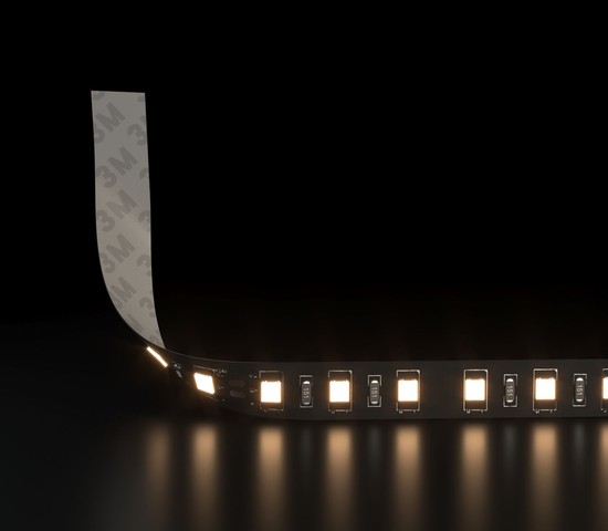 Лента светодиодная 120Led 9,6W IP20 3300K тёплый белый (2835 24V 120Led 9,6W IP20 Black)